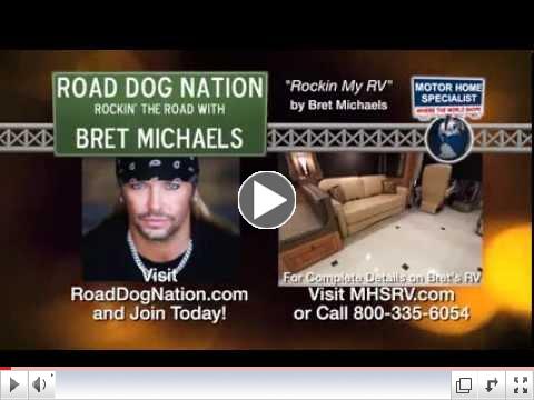 BRET MICHAELS Rock My RV Star's Motor Home for Sale at MHSRV com