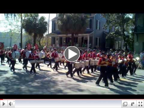 The Second Time Arounders Marching Band @ St Patrick's Day, Savannah 2012