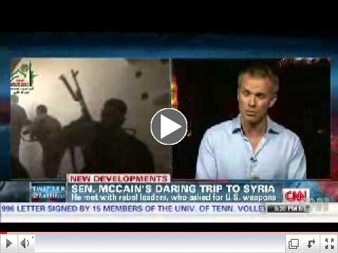 U.S. Senator John McCain Secretly Visits 'Rebel' Leaders inside Syria. Any Pressure to Obama?