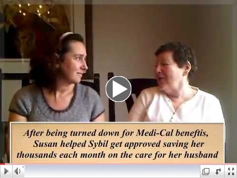 Susan B Geffen helps Sybil with Medi-Cal Benefits