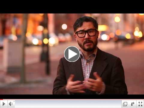 Eugene Cho speaks about a hand up, not a hand out (2:22)