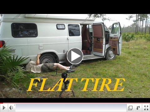 Flat tire during a Florida vacation