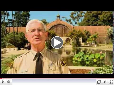 A video invitation from Sheriff Bill Gore regarding Light the Night Against Crime