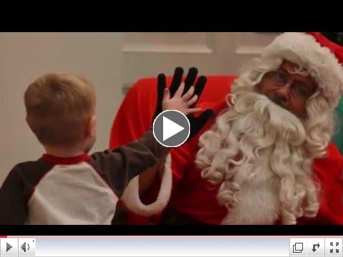 Sensitive Santa for kids in poverty