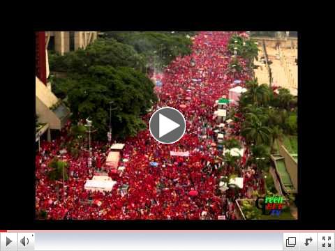 Caracas rally 'a marvelous finish for the Chavez campaign'