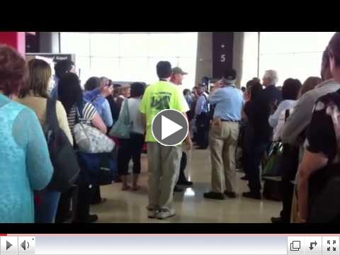 Honoring World War II Vets at Reagan National Airport