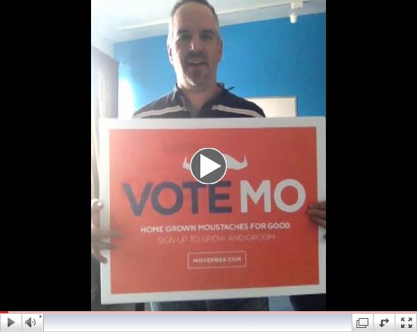 Jim Pagiamtzis sharing Vote movember campaign 2014