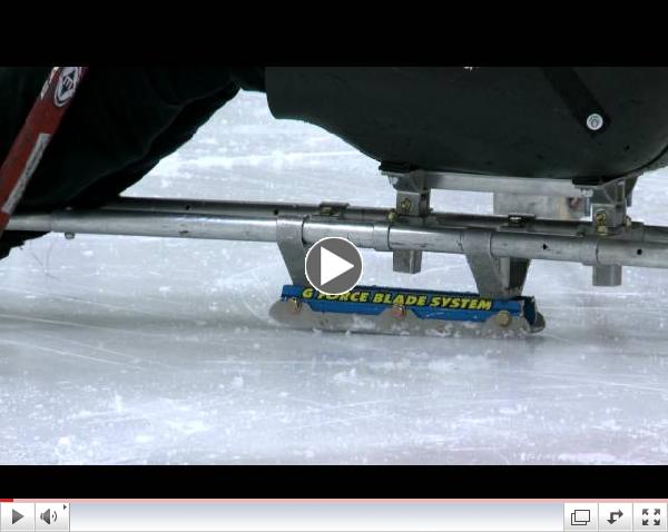 Introduction to Women's Sledge Hockey, Edmonton; Carrie Anton