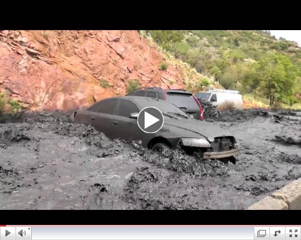 Flash flood waldo canyon, Coloado July 10, 13 pt 1