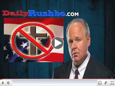 Limbaugh: There Is An All Out 'War On Religion'