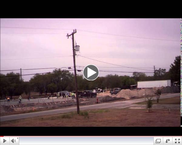 First foundation pour 5-1-14
