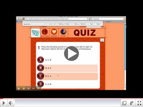 Using eInstructions' Classroom Performance System (CPS) with BrainPOP
