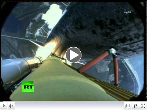 Space shuttle Atlantis final launch: NASA video of last take-off