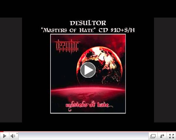 DESULTOR (Sweden) - Black Monday (Promo Video)