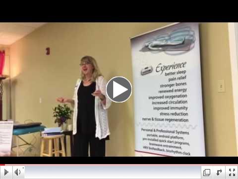 Dr. Holly Zapf at our PEMF Workshop