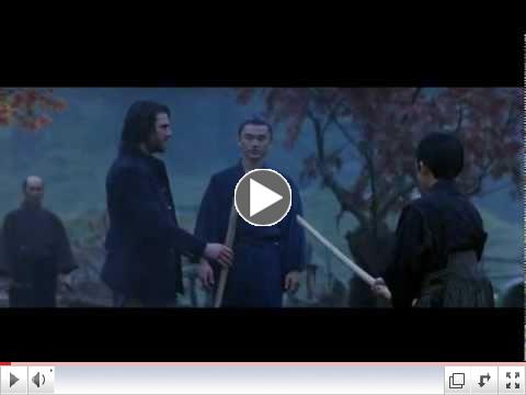 The Last Samurai fight scene in the rain