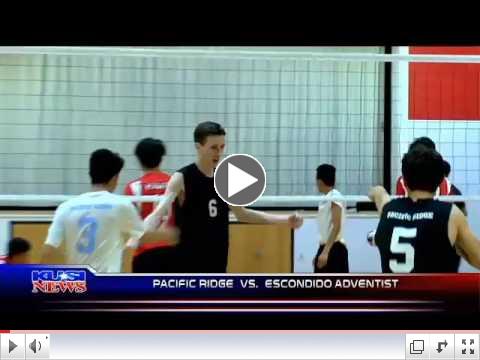 Boys Varsity Volleyball on KUSI News.