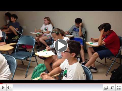 Class time - Tombola - Summer Camp, Day 15 - July 14, 2017 - Video 1 
