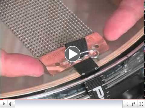 Custom Pro Snare Wire Demonstration