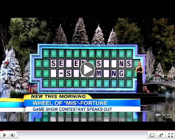 'Wheel Of Fortune' Contestant Loses Thousands Over Dropped G