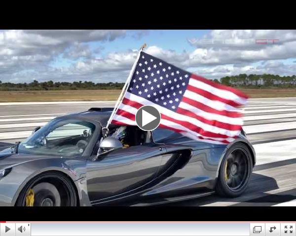 Hennessey Venom GT Goes 270.49 mph on Forgeline GA1R Wheels