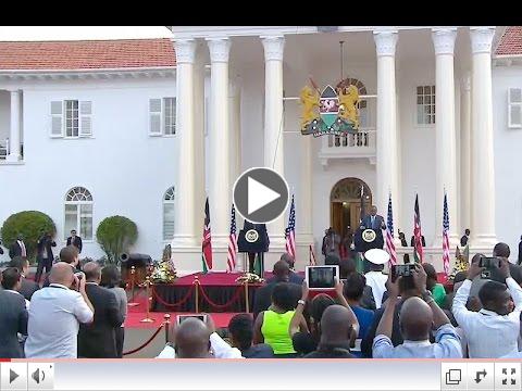 Joint Press Conference: Presidents Obama and Kenyatta