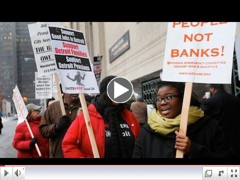 Detroit Enters Bankruptcy As Pensions and Benefits Go on Chopping Block
