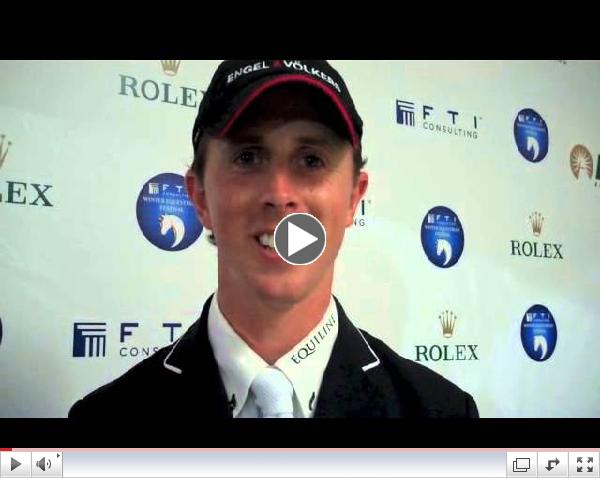 Watch an interview with Ben Maher after his win in the $125,000 Fidelity Investments Grand Prix CSI 3*