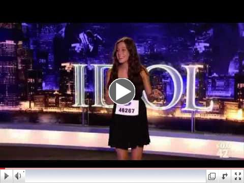 Gabi Carrubba Audition American Idol 01.18.2012  Season 11
