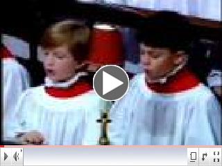 Click to sing the words of the Prayer of St. Francis along with the choir of Westminster Abbey