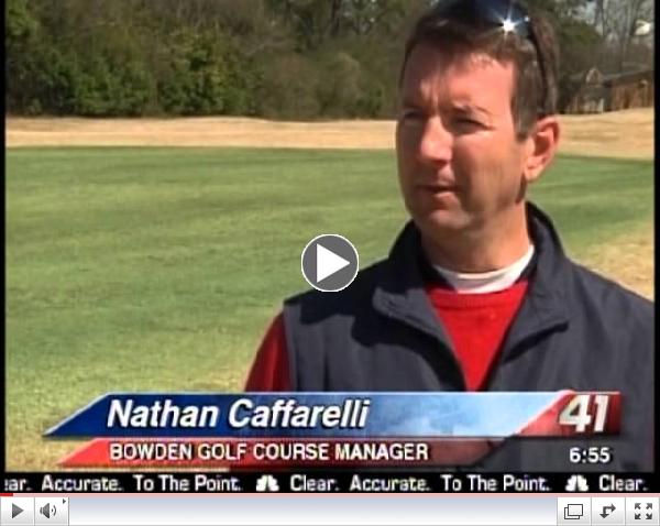 41NBC/WMGT- Bowden Golf Course Gets Major Face-lift, First Of Its Kind In Georgia 3.8.13