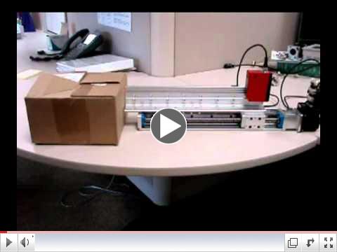 Animatics Table Top Robot (TTR) with SmartMotor, L70 Actuator and Laser Tracking