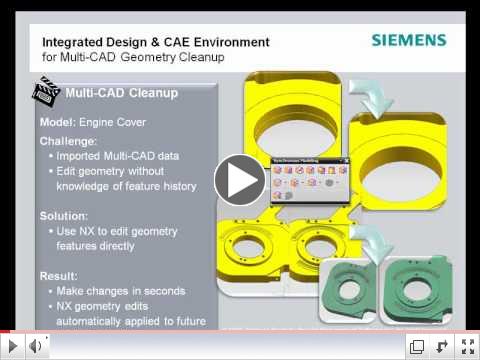 Siemens NX-Edit multi-CAD geometry faster