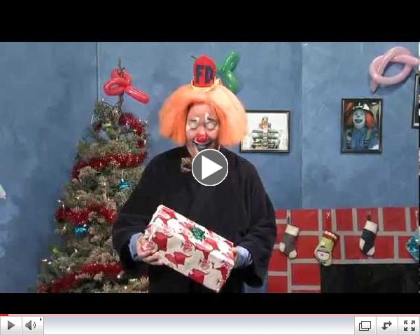 Fort Worth Fire Clown Christmas Tree Safety