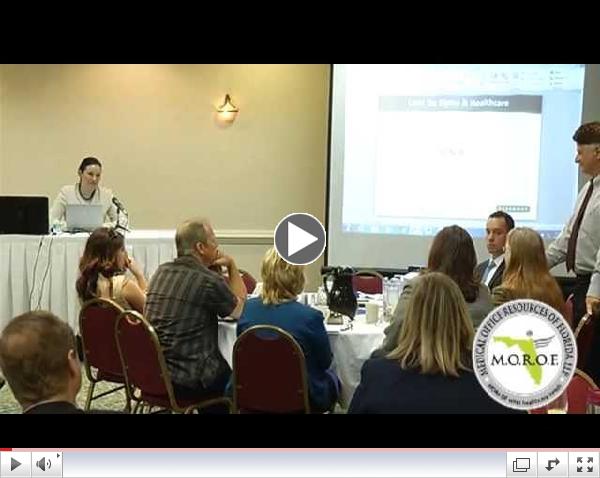 Lean Six Sigma & Healthcare - MOROF Presentation 6-27-13