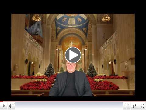 Mr. McLaughlin presents the Tuesday Tidbits Overview from the Shrine of the National Basilica