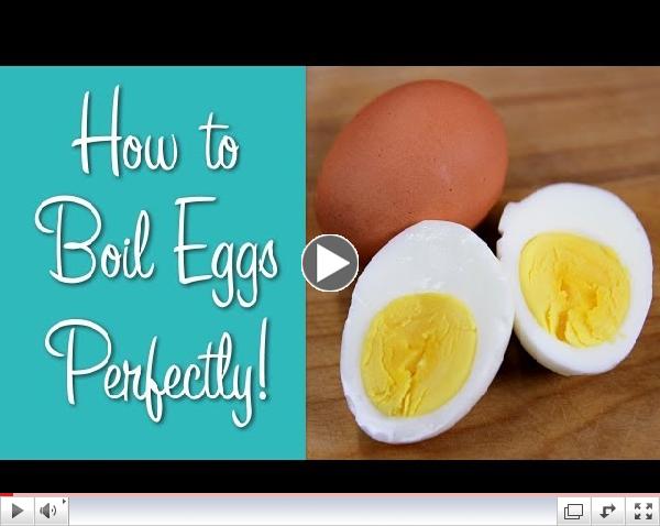 How To Boil Eggs - Perfect Hard Boiled Eggs