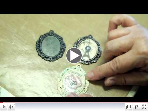 Scrapbook Bits in Mini Assemblage