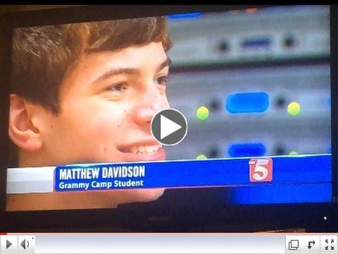Grammy Camp Nashville - Channel 5 News Feature - June 11, 2014