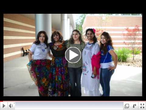 Students, as well as faculty and staff, at LSC-Conroe Center enjoyed cultural displays, attire, food and dancing during the center's first-ever Global Awareness Day.