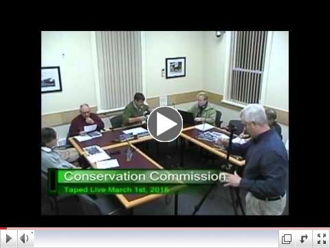 3/1/16 WB Conservation Commission Meeting