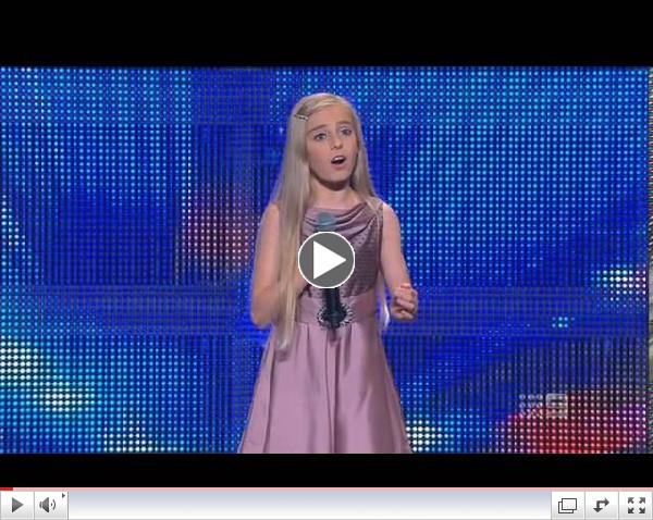 Paris Morgan - Schoolgirl - Australia's Got Talent 2013 - Audition [FULL]