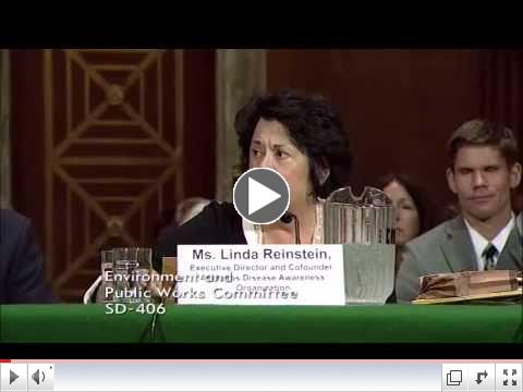 Linda Reinstein Testimony at U.S. Senate EPW Hearing on Addressing Toxic Chemical Threats