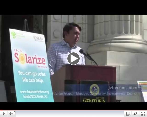 Power your home with the Sun: Solarize Ventura Program 2015