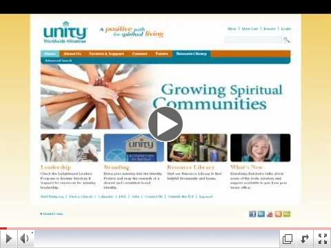 Announcing the Launch of Unity Worldwide Ministries' New Web Microsite!