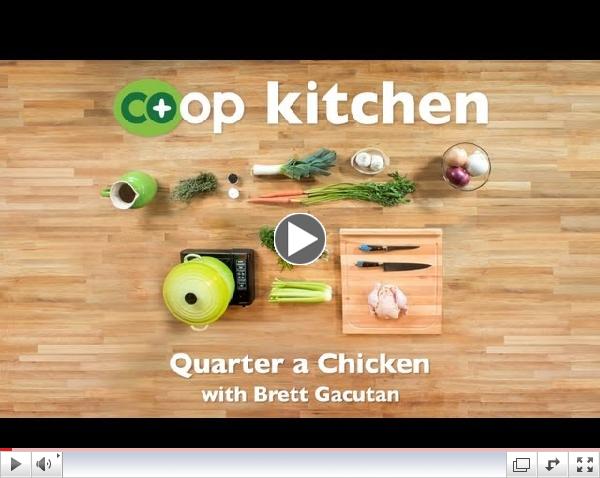 Quarter a Chicken: Co+op Kitchen