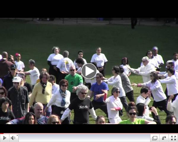 World Taiji Day 2013 @ Central Park: Begin Ceremony