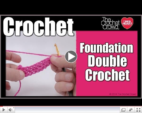 How to Foundation Double Crochet
