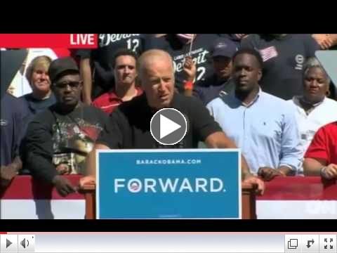 VP Joe Biden Forced To Address Better Off Question On Stump
