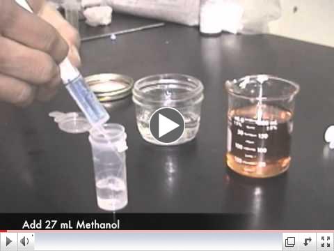 Biodiesel 27/3 Conversion Test - Tests completeness of the reaction - Utah Biodiesel Supply